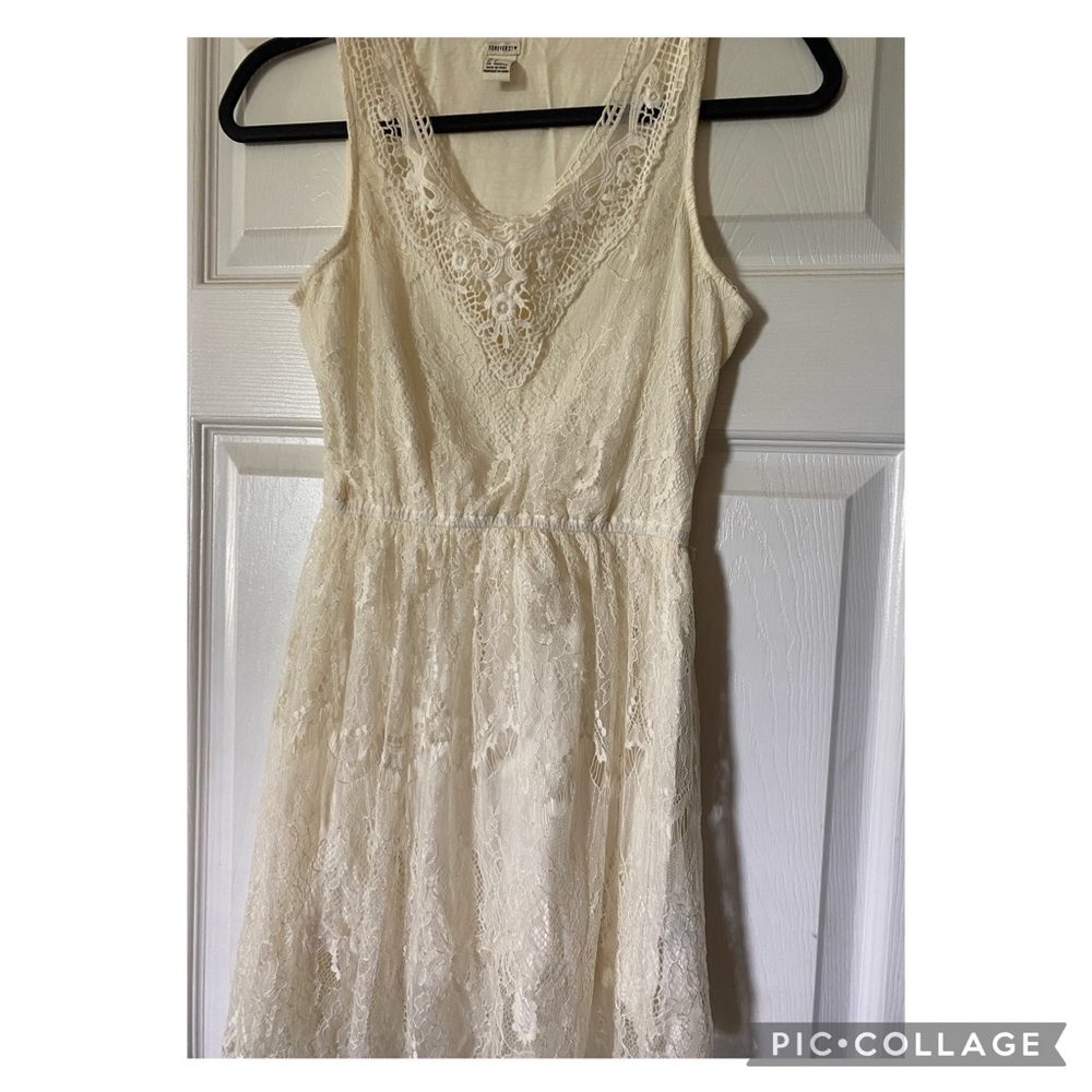 Cream Lace dress